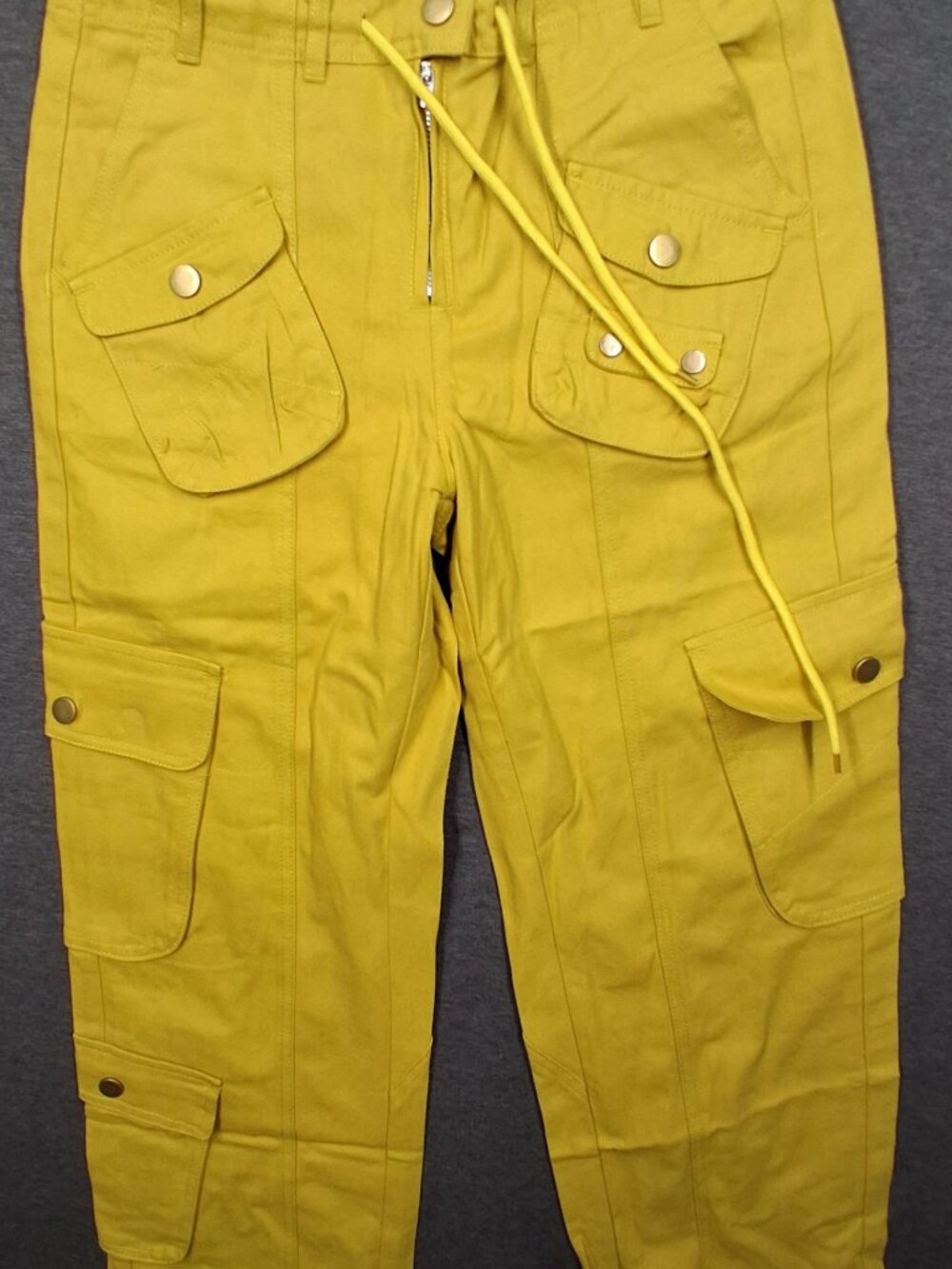 Unbranded womens cargo pants size xs green-yellow new without tags